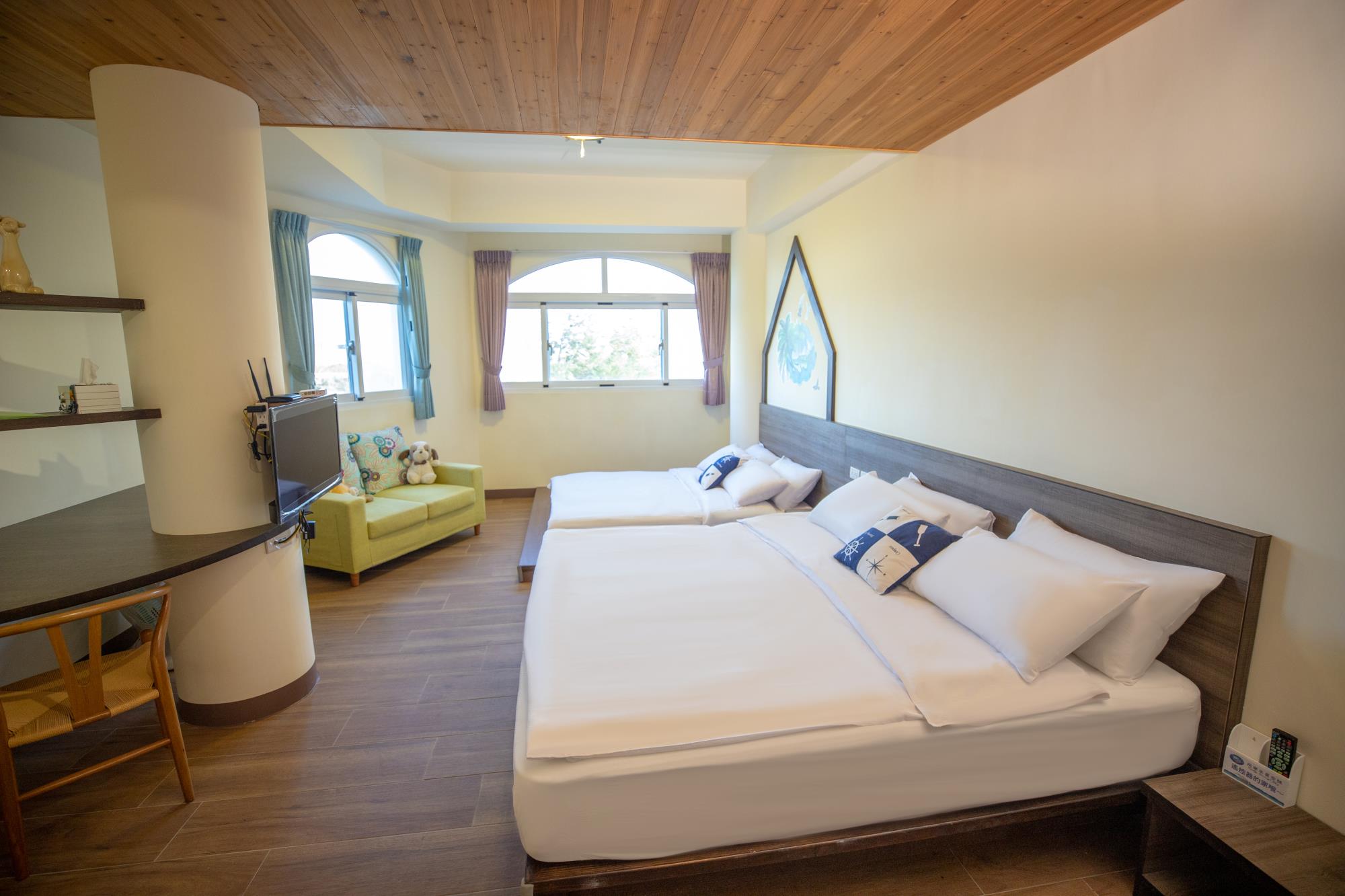 澎湖民宿-加勒比海四人房