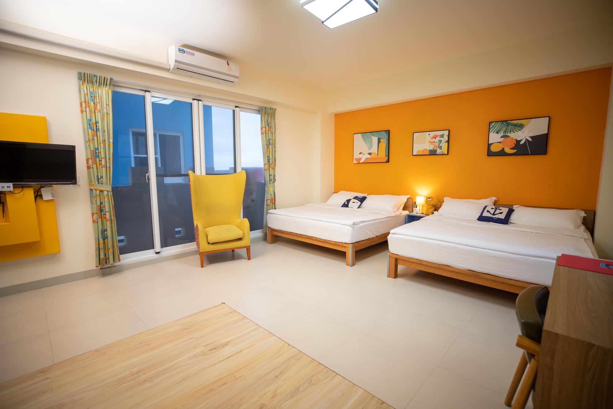 澎湖民宿-桔子橙四人房