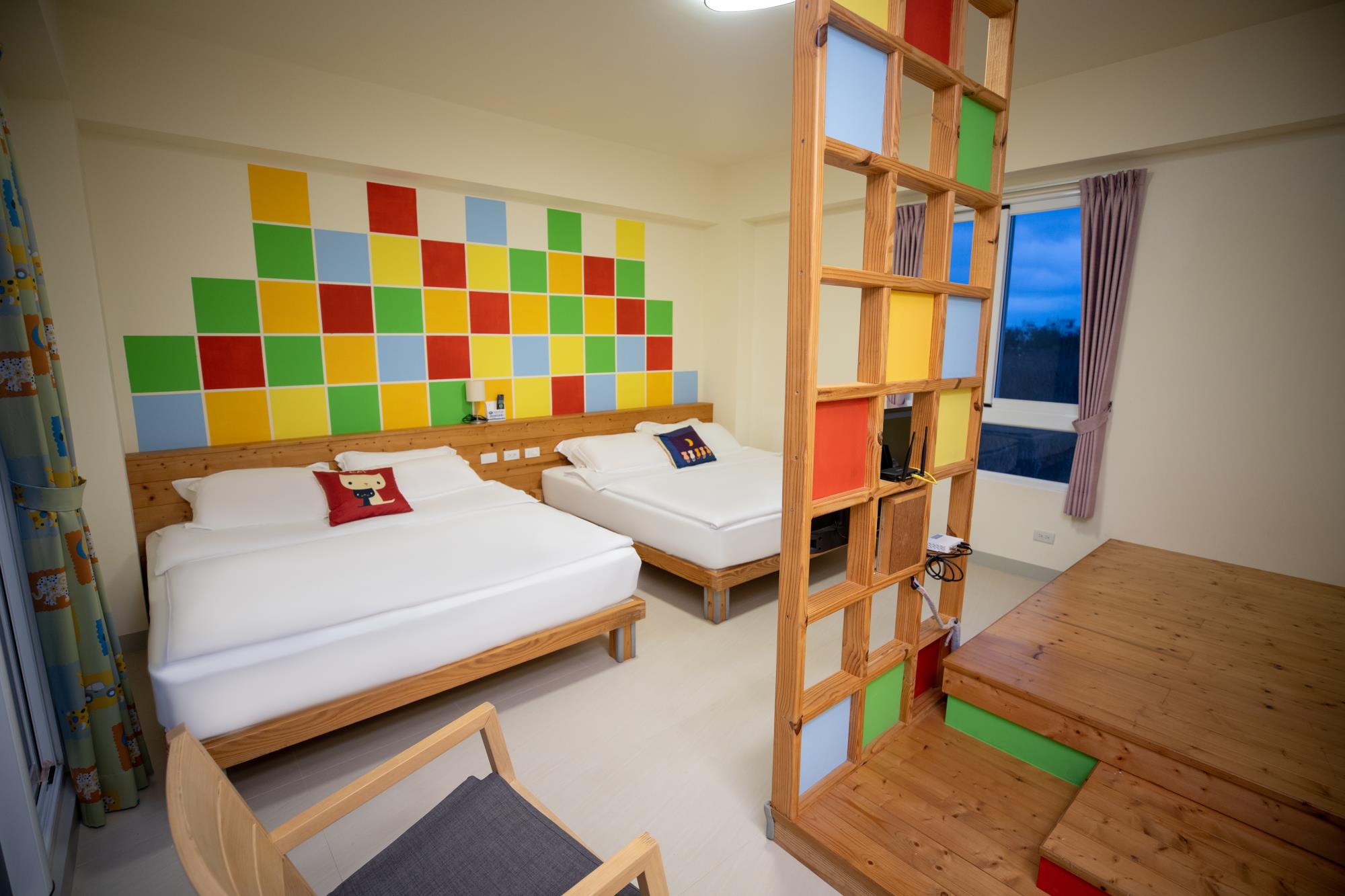 澎湖民宿-蘋果綠四人房